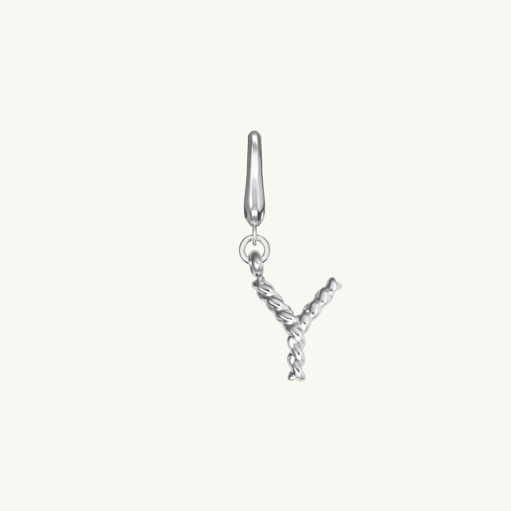 Rope Initial Charm