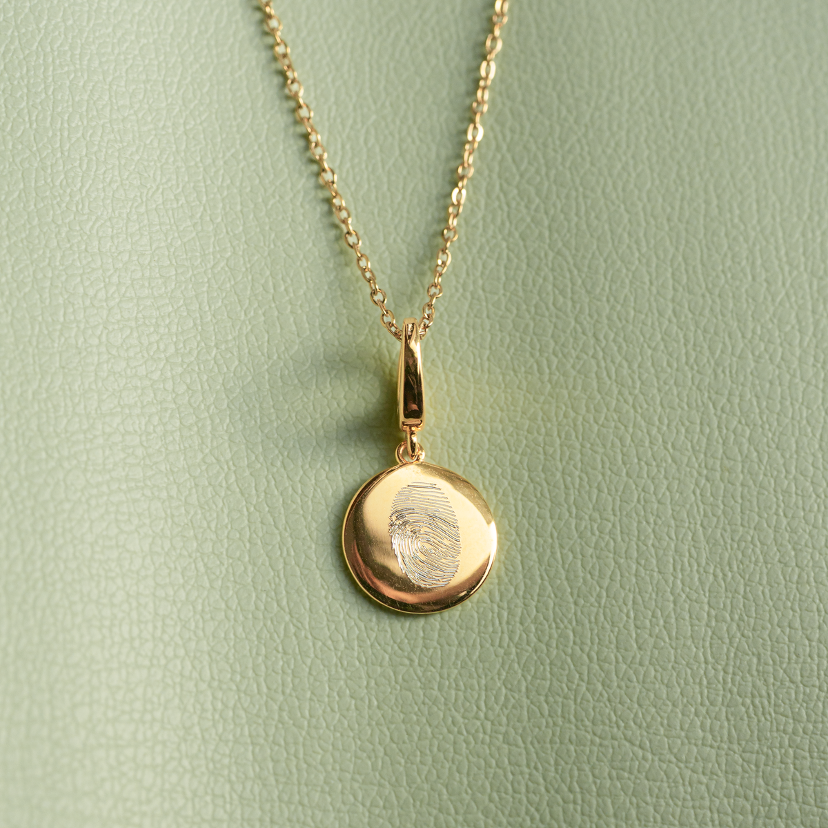 Fingerprint Clip Charm
