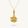 Morning Glory Birth Flower Necklace - September By Lumine
