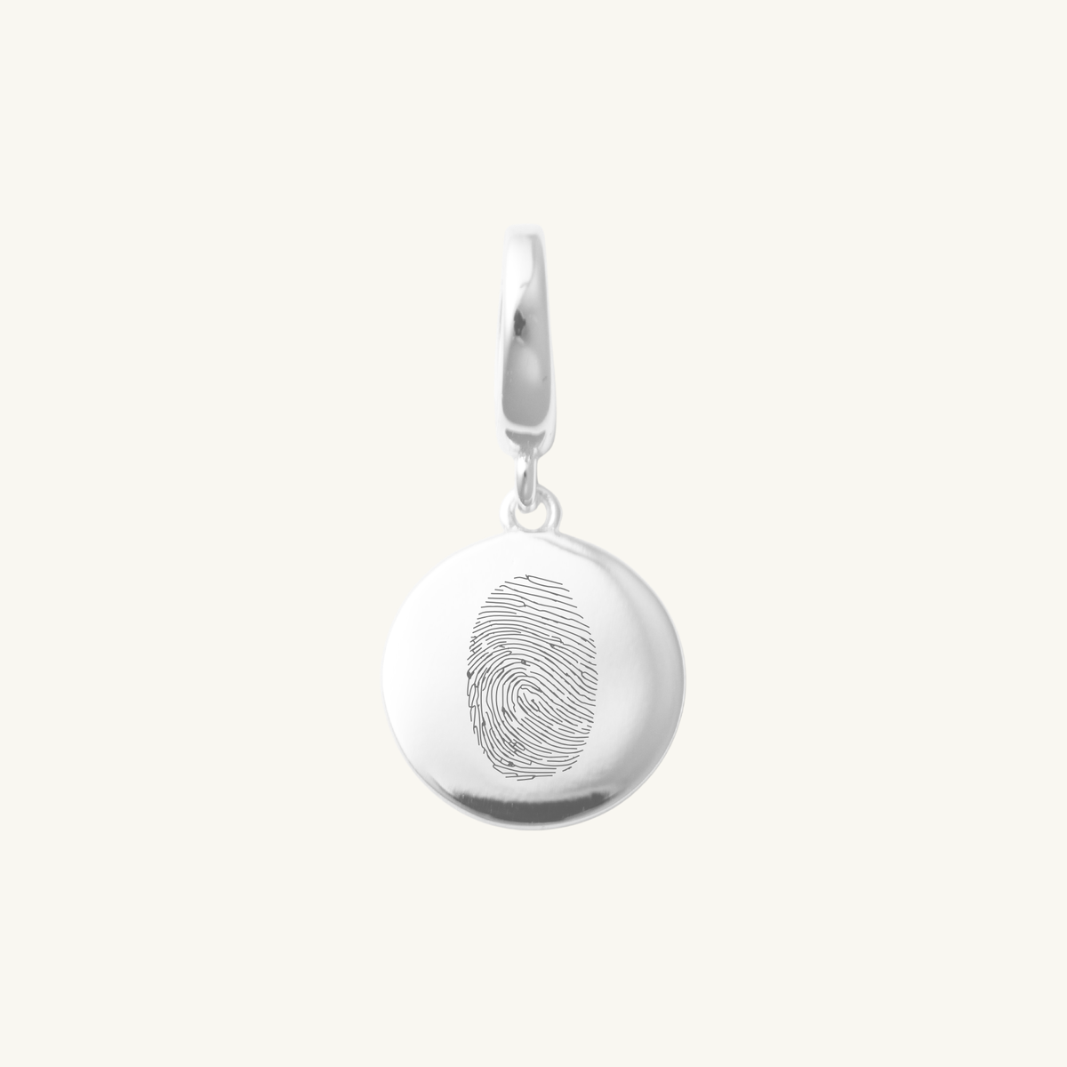 Fingerprint Clip Charm