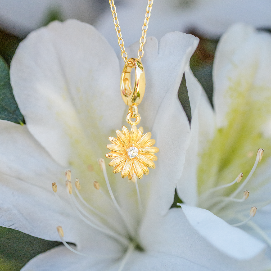 Daisy Flower Charm