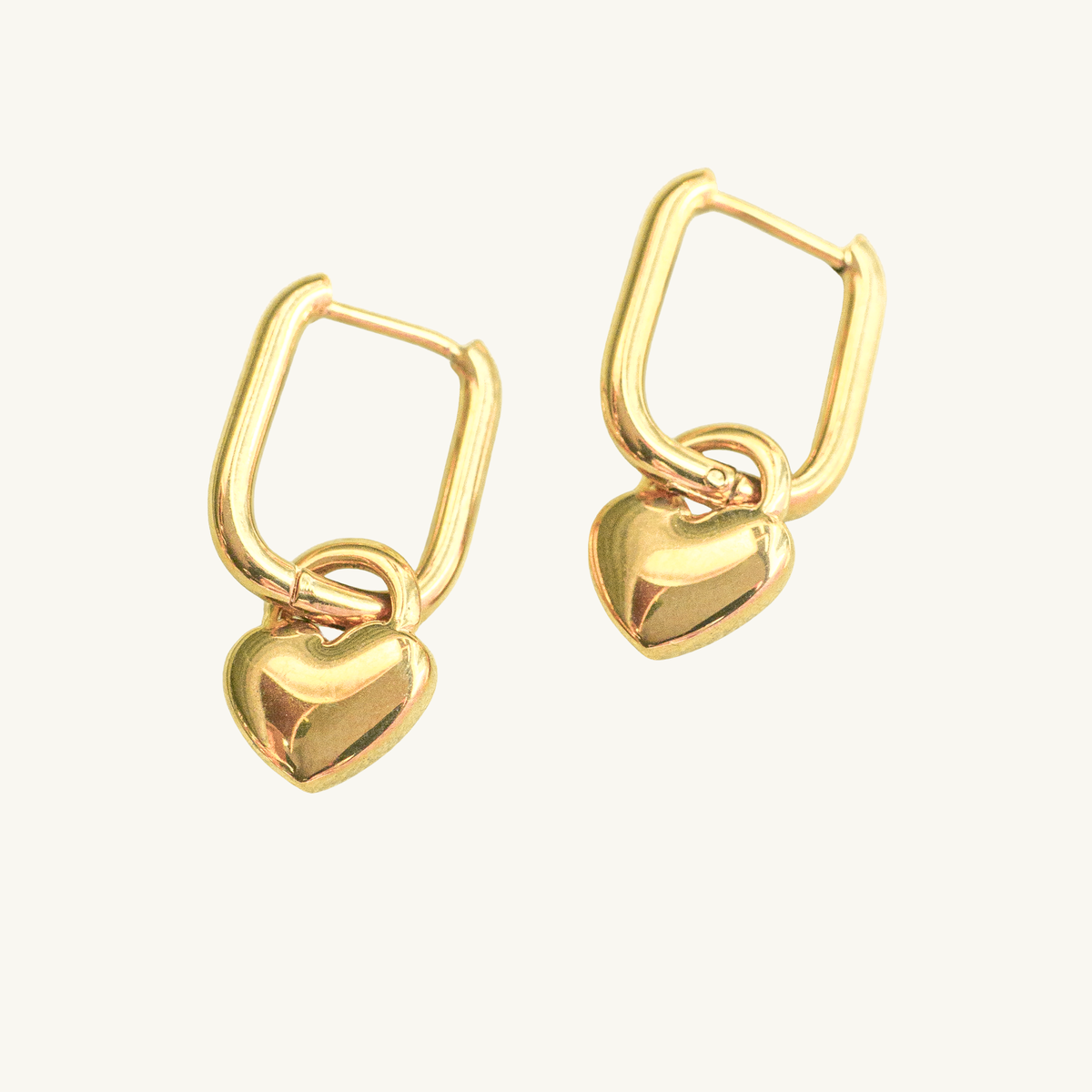 Bubble Heart Earrings