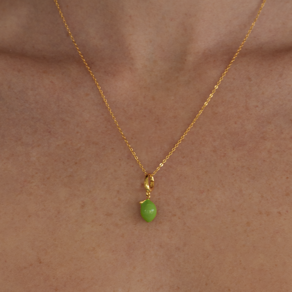 Lime Fruit Charm