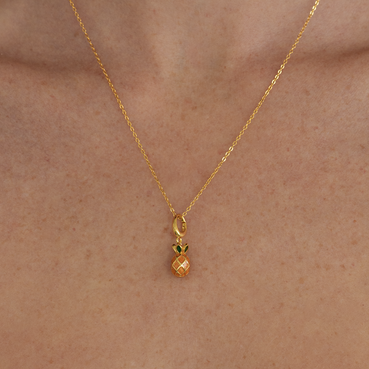 Pineapple Fruit Necklace