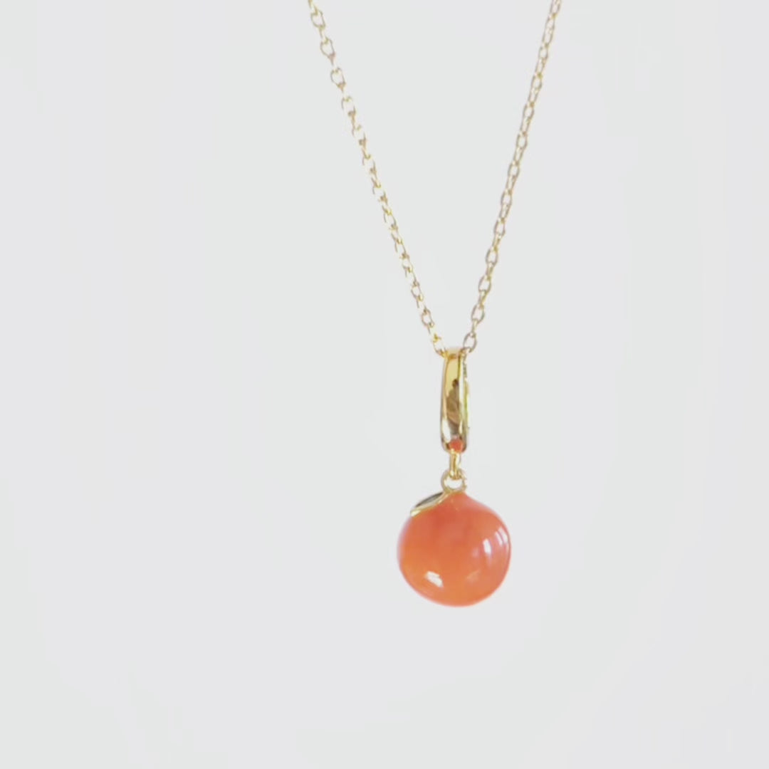 Orange Fruit Charm