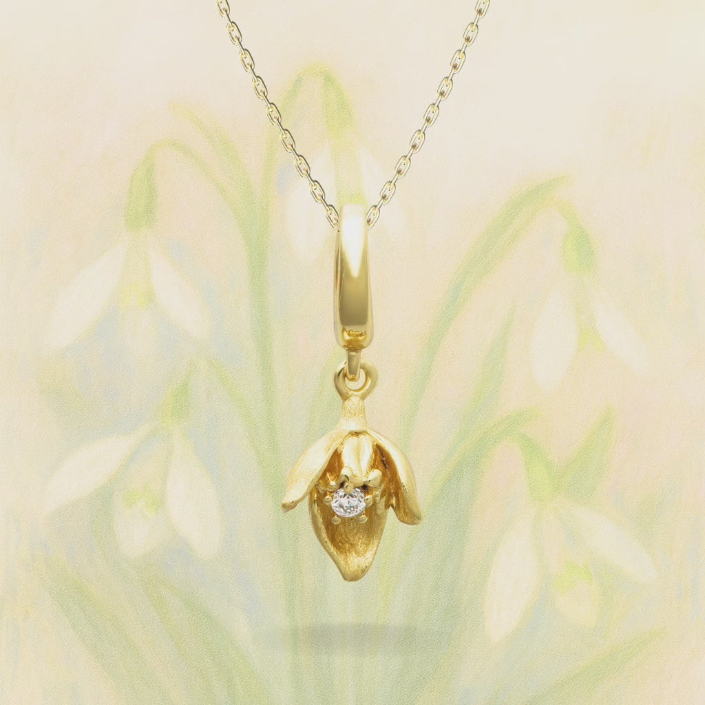 Daffodil Flower Charm