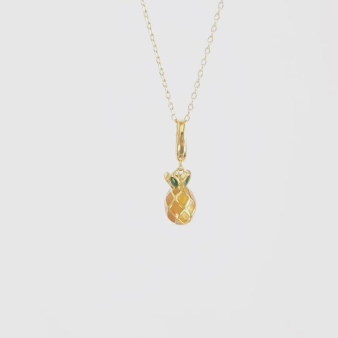 Pineapple Fruit Necklace