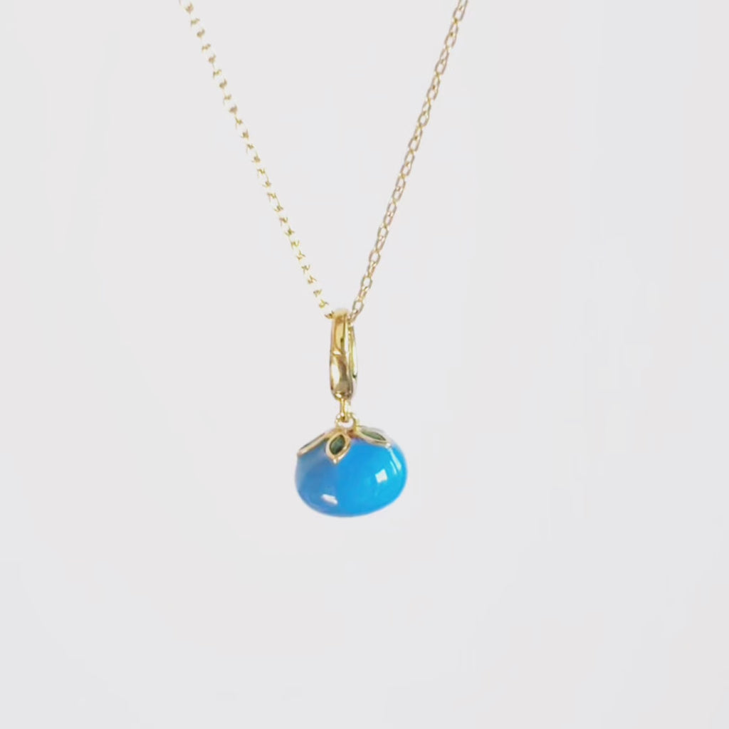 Blueberry Fruit Charm