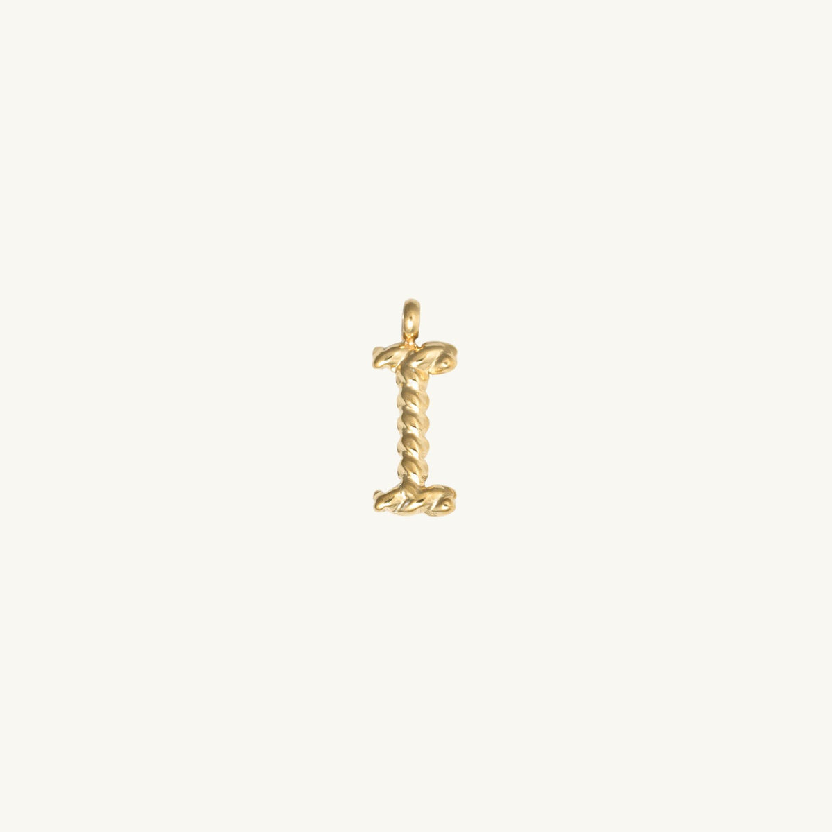 Rope Initial Charm