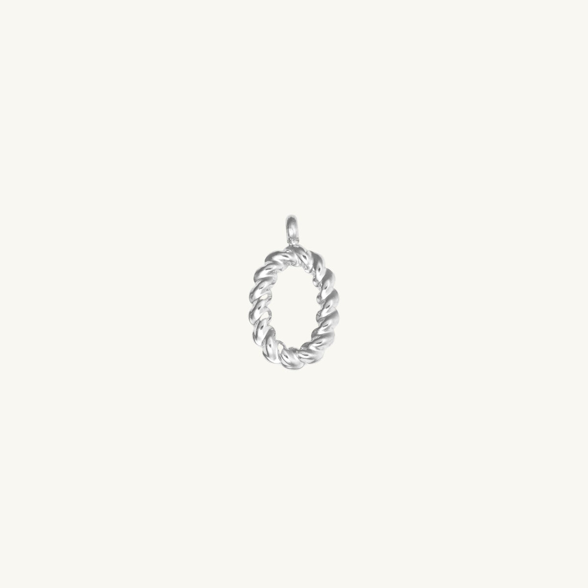 Rope Initial Charm