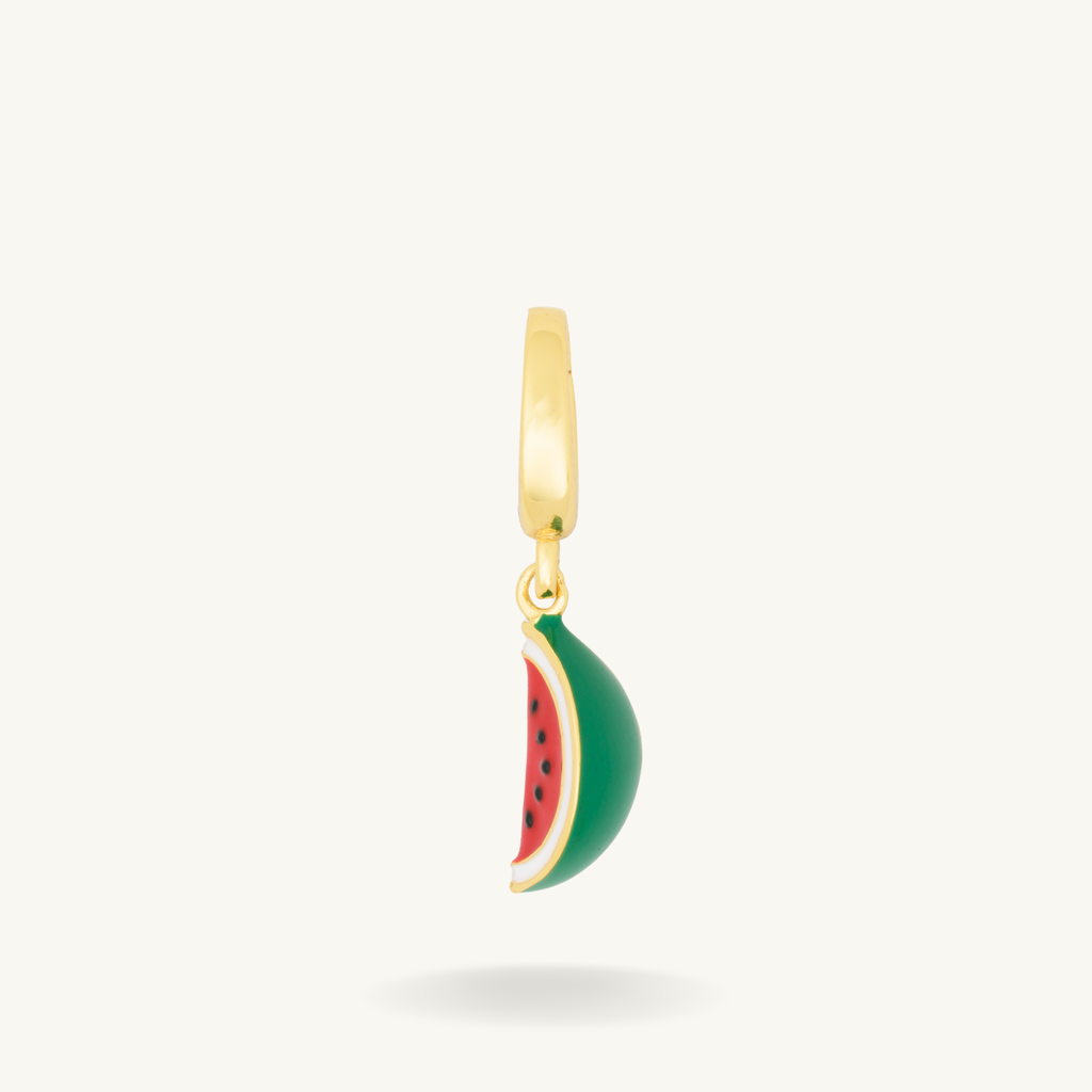 Watermelon Fruit Clip Charm By Lumine