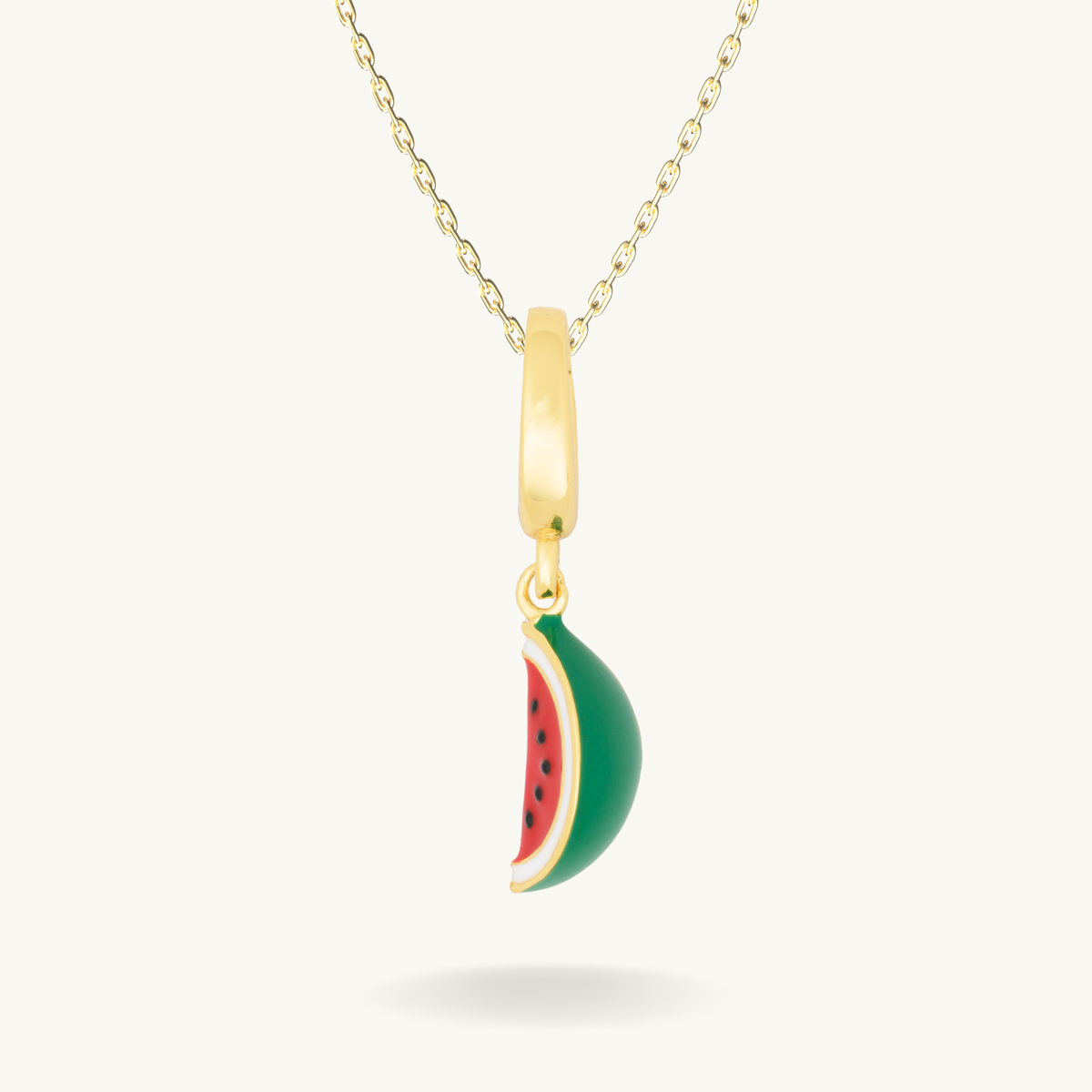 Watermelon Fruit Necklace By Lumine